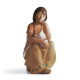 "Lladro Porcelana 01012380 - A Comforting Friend, 32cm Altura, 3450g"