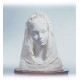 White Bust with Veil Lladro Porcelain 01015927