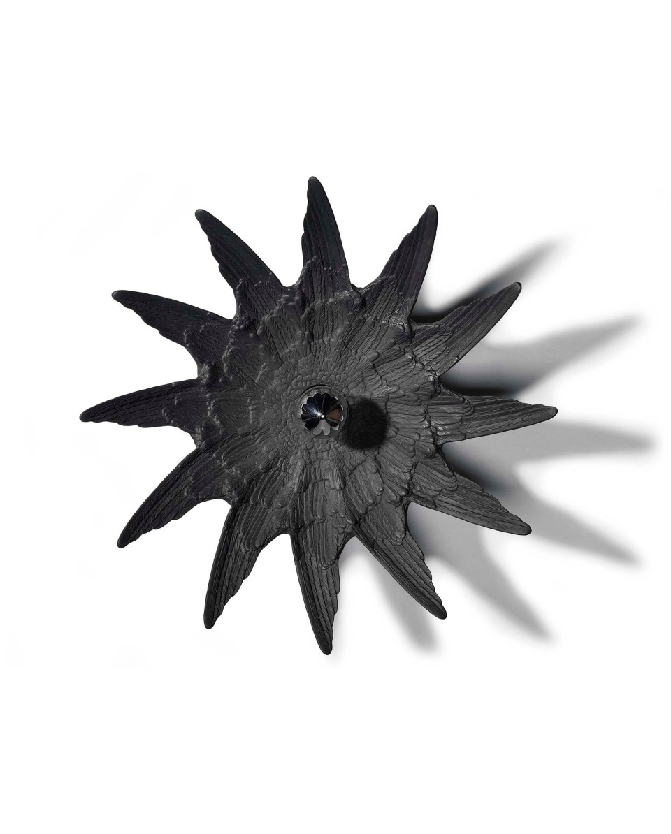 "Lladró Papageno Wall Light Black - RE-CYCLOS Collection, Ref 010170