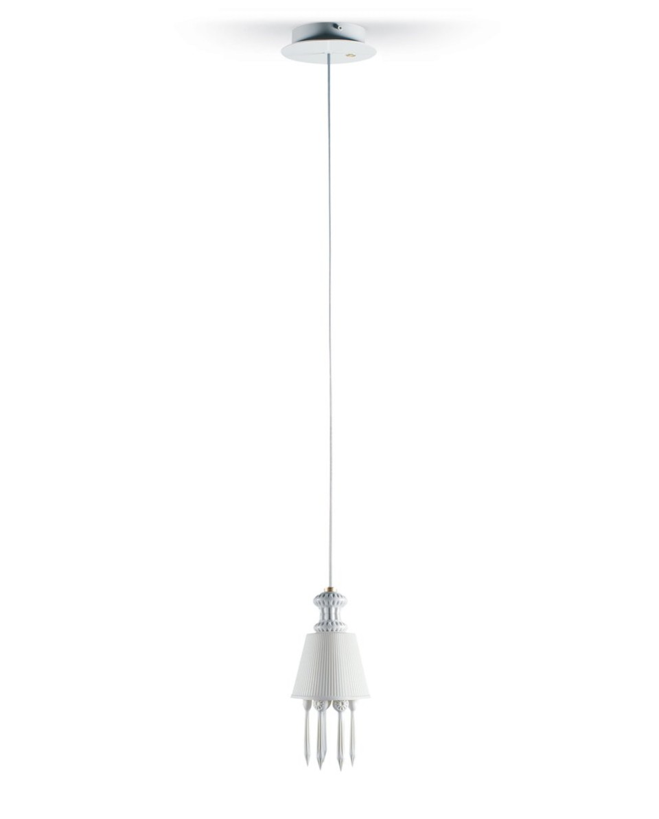 BdN Lithophane Hanging Lamp - White | Lladro 01023378