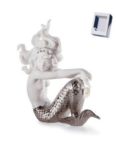 Sirena con brazos en rodilla - Porcelana Lladró