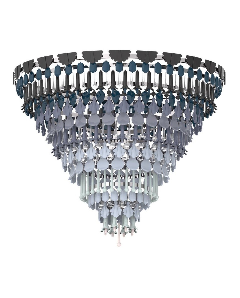 Chandelier Seasons 140 cm. Invierno - Lladro 01024218