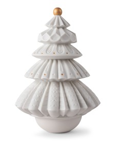 "Lâmpada de Natal Lladró em Porcelana 01024228 - Árvore LED Inalâ