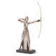 "Lladro Diana Sculpture: Porcelain Goddess with Impeccable Detailing"