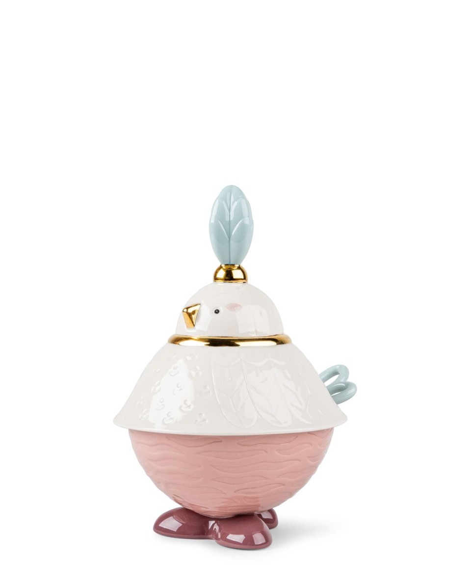 Sugar Bowl Kawki Lladró Porcelain 01009659 - TicTacArea