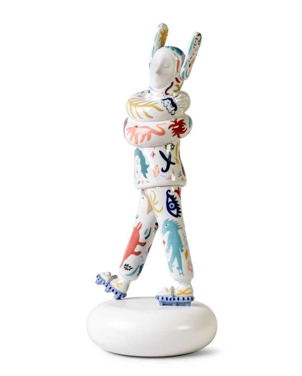 Limited Edition Lladro Porcelain Embraced Sculpture