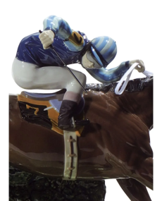 Lladro 01001967 Figurine AT THE DERBY