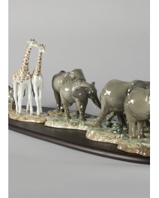 African savannah Lladró Porcelain 01009394