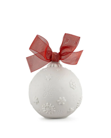 2022 Boule de Noël (Re-Deco rouge) Lladró Porcelaine 01018467  