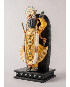 Lord Shrinathji Sculpture. Limited Edition Lladró Porcelain 01002029