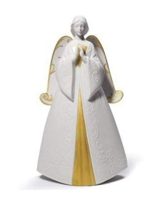 Lladro Praying Cantata Tree Topperre Deco Figurine