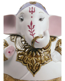 Lladro 01009150 GANESHA Porcelana Figura Lladro