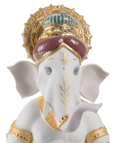 Lladro 01007181 Figurine VEENA GANESHA LIMITED EDITION