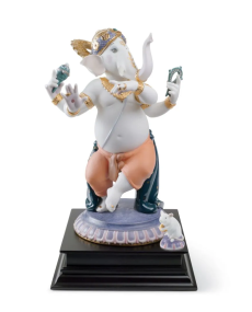 Lladro 01007183 Figurine DANCING GANESHA LIMITED EDITION