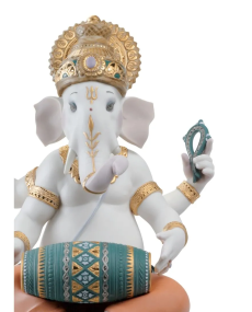 Lladro 01007184 Figurine MRIDANGAM GANESHA LIMITED EDITION