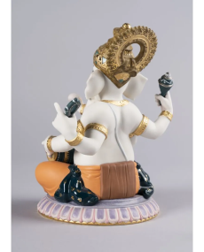 Lladro 01007184 Figurine MRIDANGAM GANESHA LIMITED EDITION