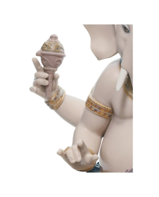 Lladro 01008288 Figurine VEENA GANESHA