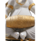 Lladro Porcelain MRIDANGAM GANESHA (GOLDEN RE-DECO) 01009278