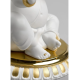 Lladro Porcelain BANSURI GANESHA (GOLDEN RE-DECO) 01009277