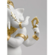 Lladro Porcelain BANSURI GANESHA (GOLDEN RE-DECO) 01009277