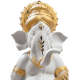 Lladro Porcelain VEENA GANESHA (GOLDEN RE-DECO) 01009276