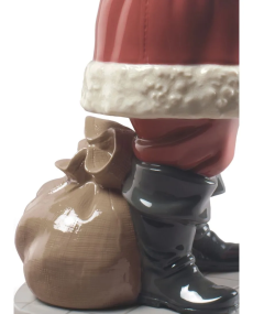 Lladro Porcelain MERRY CHRISTMAS SANTA! 01009254