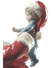 Lladro Porcelain MERRY CHRISTMAS SANTA! 01009254