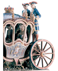 Lladro 01001485 Figurine XVIIITH CENTURY COACH