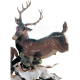 Lladro 01001377 CERFS POURSUIVIS 01001377