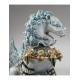 Lladro 01001990 Figurine GUARDIAN LIONESS BLUE