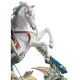 Saint George and the Dragon Lladró Porcelain 01001975