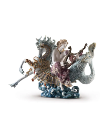 Arion on a Seahorse Lladró Porcelain 01001948