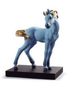 Lladro EL CABALLO 1008740: Elegância em porcelana