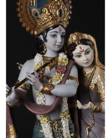 Radha Krishna Lladró Porcelain 01002015