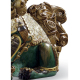 Lladro 1001986 Figurine ORIENTAL LIONESS GREEN