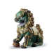 Lladro 1001987 Figurine ORIENTAL LION GREEN