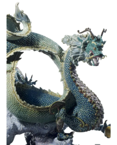 Lladro 01008563 DRAGON AUSPICIOSO (VERDE) 01008563