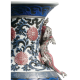 Lladro 01001954 Figurine ORIENTAL VASE RED