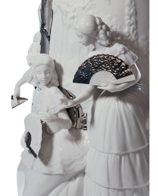 Lladro 01007035 LADIES IN THE GARDEN V. PLATIN. 010.07035