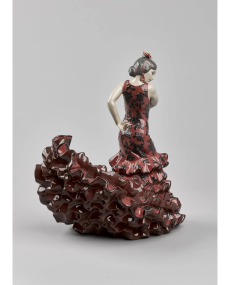 Lladro 01008765 ARTE FLAMENCO (ROJO) Porcelana Figura Lladro