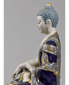 Lladro 01012526 Figurine SHAKYAMUNI BUDDHA GOLDEN