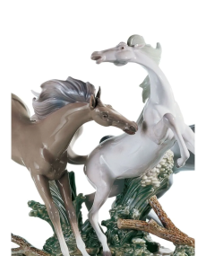 Lladro 01001420 CABALLOS EN LIBERTAD 01001420