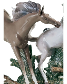 Lladro 01001420 CABALLOS EN LIBERTAD 01001420