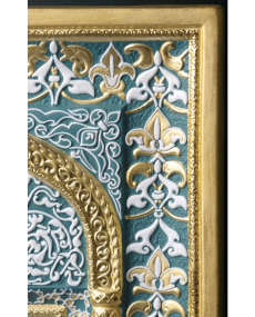 Mihrab - green (wall-hanging) Lladró Porcelain 01001952