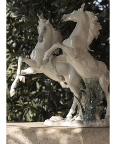 Lladro 01001860 CHEVAUX EN LIBERTE 01001860