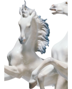 Lladro 01001860 CHEVAUX EN LIBERTE 01001860