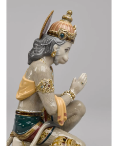 Lladro 1001972 Figurine LAKSHMAN AND HANUMAN