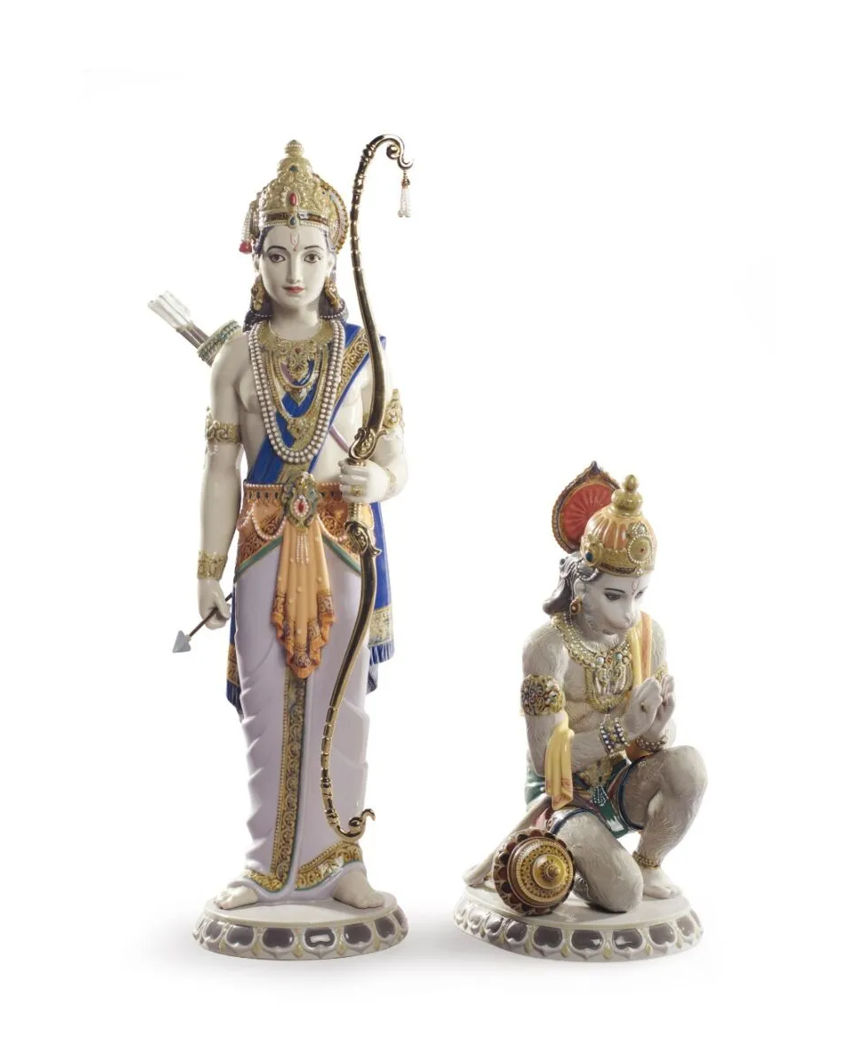 Lladro 1001972 LAKSHMAN AND HANUMAN 1001972