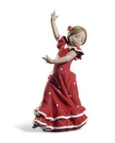 Lladro Bailaorita Rojo - TicTacArea.com