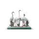 Lladro 1008697 Figurine FLOCK OF CRANES